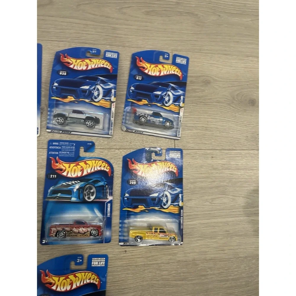 Hot Wheels Lot Of 7 Different Trucks Diecast 1:64 NIB